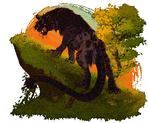 Lined fullbody shaded gif on animated floating ground mini scene platform Animated Pagedoll gif